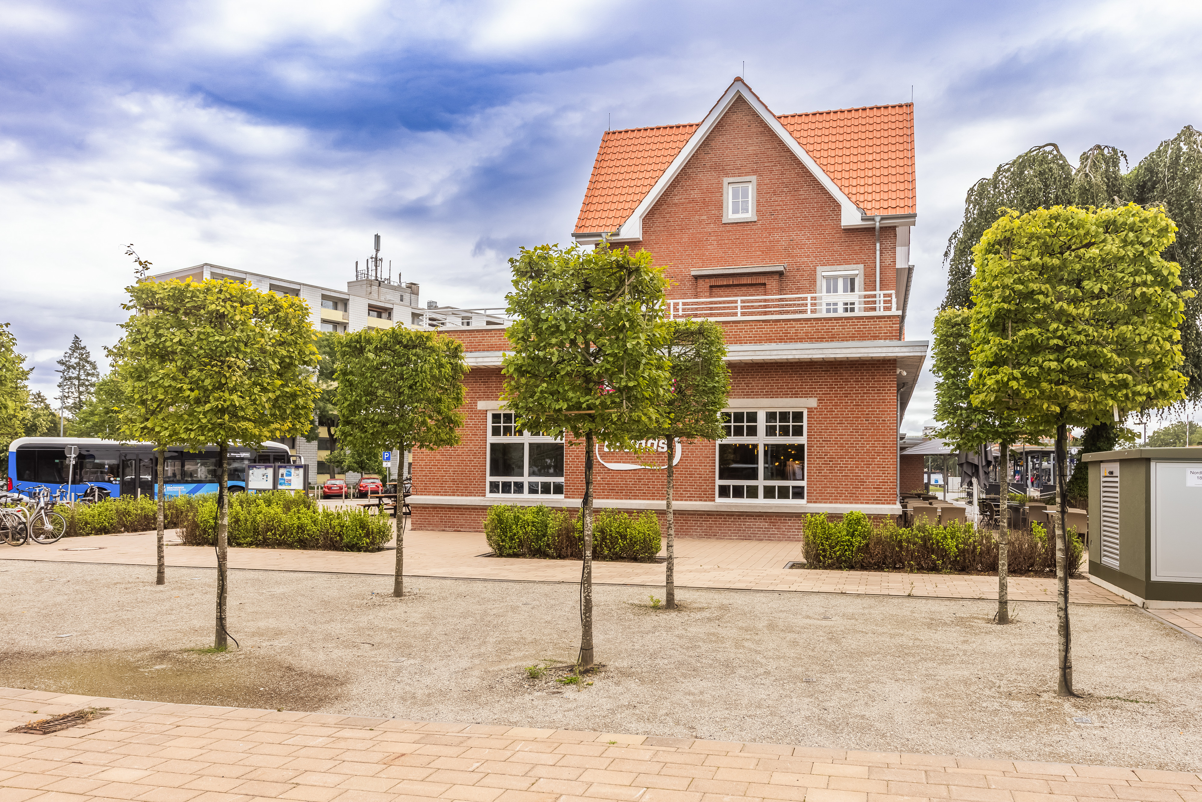 Bahnhof Nordhorn - Seitenansicht