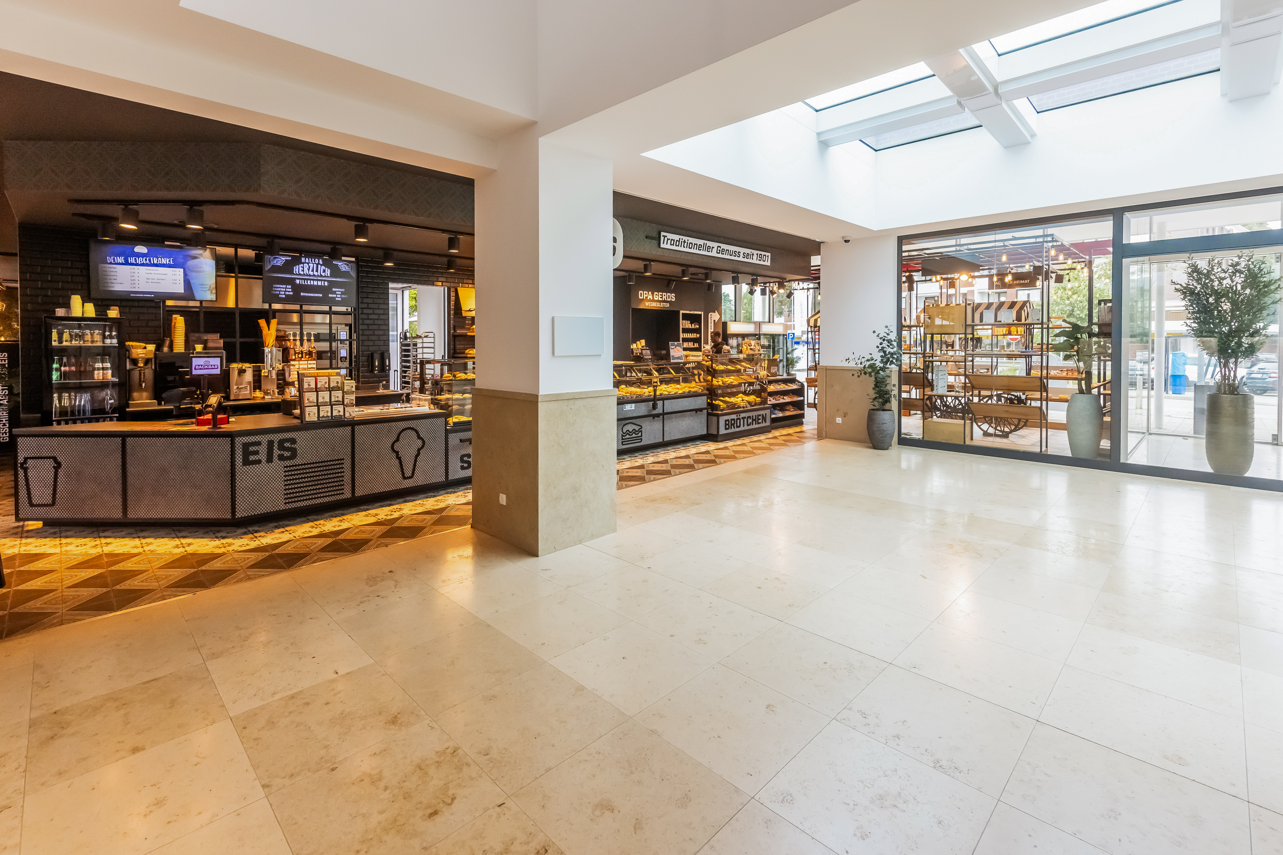 Bahnhof Nordhorn - B&auml;ckerei